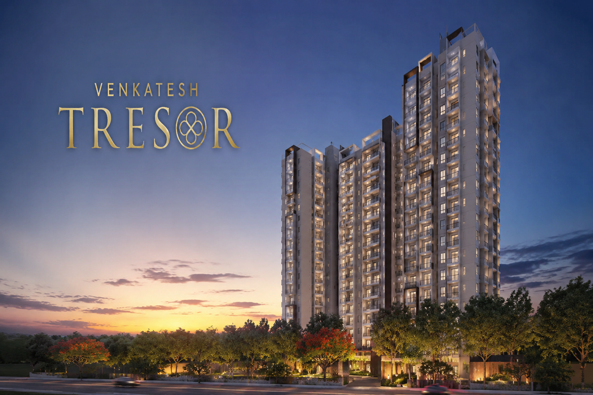 Venkatesh Tresor Logo - Luxury Residential Project in Baner